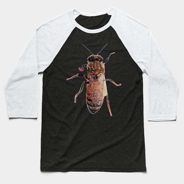 Worker Honey Bee 04 Baseball T-Shirt by zuzugraphics